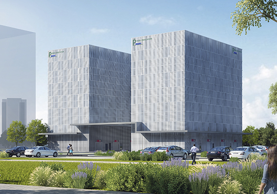 六安市人民醫(yī)院皖西路智能立體車庫項目